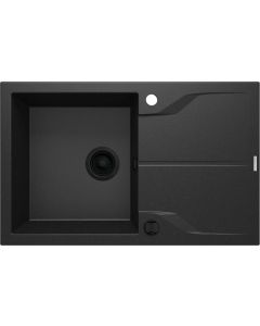 Deante Andante Flush graniitköögivalamu must ZQN_G11F 780x490x194 mm