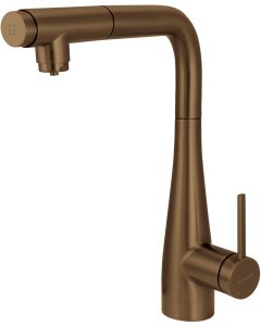 Deante Eridan köögisegisti veefiltri ühenduse ja väljatõmmatava jooksutoruga, harjatud pronks BRE_C75M