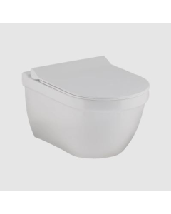 Seramiksan seinapealne WC TERRA valge