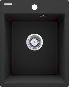 Deante Corio graniidist köögivalamu must ZRC_G103 400x500x211 mm