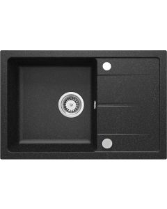 Deante Leda graniidist köögivalamu must ZRD_2113 670x440x164 mm