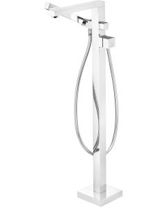 Deante Blur vannisegisti põrandale paigaldatav dušikomplektiga kroom BQL_017M