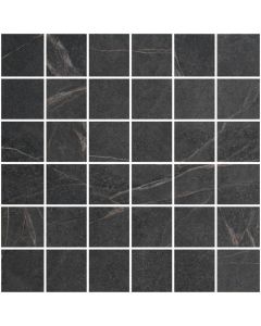 Keraamiline mosaiikplaat Soap Stone black 30×30 5×5 (30×30 lehel)