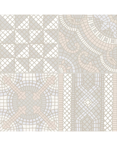 Keraamiline seina- ja põrandaplaat Gayafores Tessela valge 33,15x33,15 R9 17453