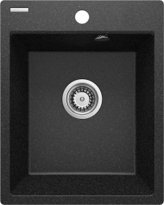 Deante Corio graniidist köögivalamu must ZRC_2103 400x500x211 mm
