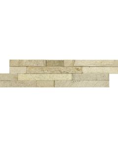 Naturaalkivimite mosaiik SHIMLA WHITE 600x150x9-30mm (6 tk/0.54 m2/pakk)