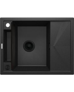 Deante Magnetic graniidist köögivalamu must, magnetiline ZRM_G11A 640x500x219 mm