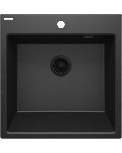 Deante Eridan graniitköögivalamu must ZQE_G10K 600x610x214 mm