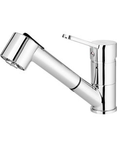 Deante Narcyz köögisegisti väljatõmmatava jooksutoruga, 2 veevoolu režiimi, kroom BDN_071M