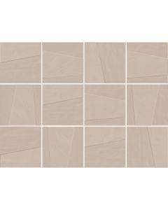 Keraamiline seina- ja põrandaplaat Bristol Taupe 20×20 (pakis 2 erinevat dekoori)