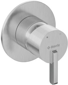 Deante Silia seinasisene dušisegisti, ilma ümberlülitita, harjatud teras BQS_F44L