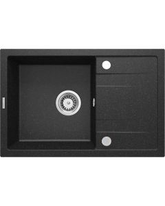 Deante Corio graniidist köögivalamu must ZRC_2113 670x440x175 mm