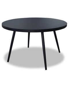 Aialaud ümmargune Vipex Home A003, must, D 125 x H 74 cm