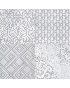 Keraamiline seinaplaat Gayafores Pandora valge 33,15x33,15 14311