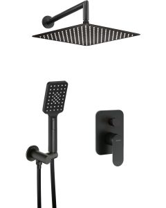 Deante Alpinia peidetud dušikomplekt matt must NAC_N9LP