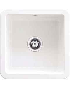 Deante Lumi keraamiline köögivalamu ZCU_610B valge 457x457x228 mm