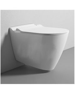 Prill-laud VENUS, MINERAL ja HARMONY WC pottidele, valge (Soft Close; Slim)