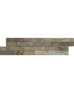 Naturaalkivimite mosaiik KUND MULTI COLOR 600x150x9-30mm (6 tk/0.54 m2/pakk)