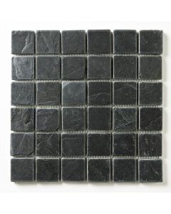 J. BLACK, kiltkivimosaiik 48X48x10mm võrgul (300X300X10 mm) naturaalse pinnaga (0.90 m2/pakk)