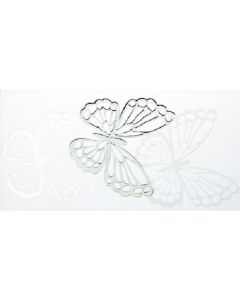 Keraamiline dekoorplaat Koza Beyaz White Platin 30X60 Decor