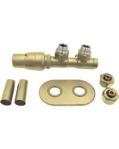 Deante Silia termostaatventiil käterätikuivatile, matt Gold – vasak AGI_RZL1