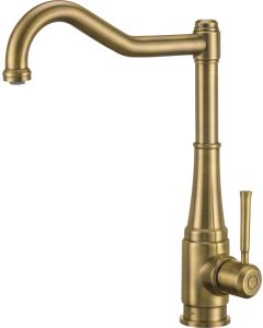 Deante Tamizo köögisegisti ristkülikukujulise jooksutoruga, messing BQT_M63M