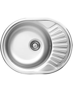 Deante Twist roostevabast terasest köögivalamu ZEU_011C 580x445x160 mm