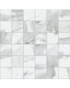 Keraamiline seinaplaat Apavisa Calacatta gold mosaiik 5x5 30x30 (1 leht)