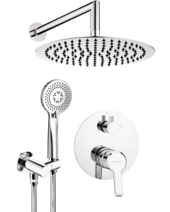 Deante Arnika peidetud dušikomplekt kroom NAC_09QP