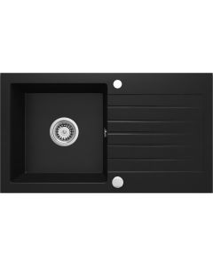 Deante Zorba graniidist köögivalamu must ZQZ_N113 760x440x160 mm