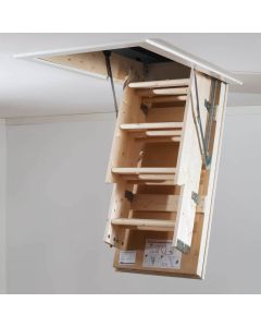 Pööninguluuk LEX60 540×1130/2700, tulekindlus EI30,puittrepp