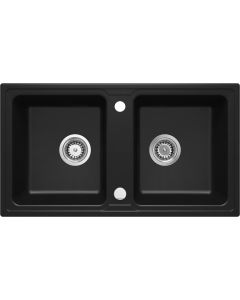 Deante Zorba graniidist köögivalamu must ZQZ_N203 780x435x180 mm