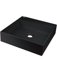 Deante Correo graniitvalamu 40x40 cm pinnapealne segistialusega matt must CQR_NU4S