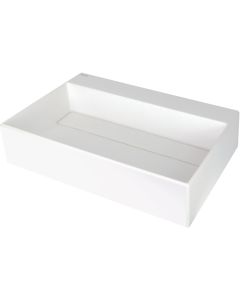 Deante Correo graniitvalamu 40x60 cm pinnapealne segistialusega katteplaadiga matt valge CQR_AU6M