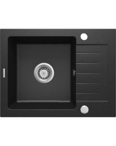 Deante Zorba graniidist köögivalamu must ZQZ_G11A 580x440x164 mm