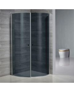 Dušinurk Harma DN029 ümar, 6mm hall turvaklaas | Vipex