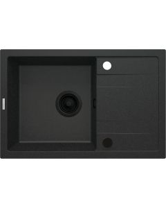 Deante Corio graniidist köögivalamu must ZRC_G113 670x440x175 mm