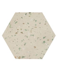 Keraamiline seina- ja põrandaplaat Apavisa South roheline heksagon 25x30
