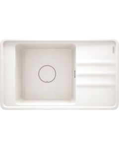 Deante Momi graniitköögivalamu valge ZKM_A11B 820x500x229 mm