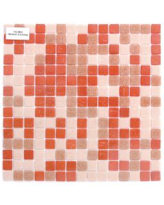 Klaasmosaiik SA7/SP4/SP1(20 lehte; 2,14m2/pakk) oranz