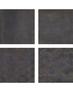 Keraamiline seinaplaat Gayafores Taco Pandora tume 16,5x16,5 14328