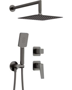 Deante Blur peidetud dušikomplekt titanium NQL_D9YK