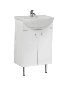 Valamu ja valamukapp HARMA 510x430x820 (valamu 510x430) mm, valge