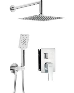 Deante Blur peidetud dušikomplekt segistiga BOX kroom BXYZ0QLM