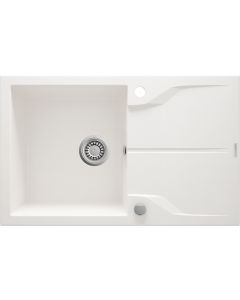 Deante Andante Flush graniitköögivalamu valge ZQN_A11F 780x490x194 mm