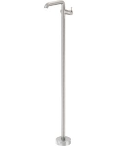 Deante Silia põrandapealne valamusegisti harjatud teras BQS_F2KK