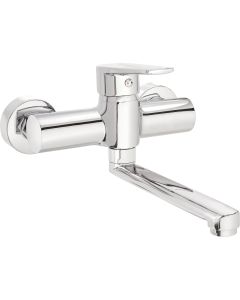 Deante Tubo seinale paigaldatav valamusegisti kroom BUT-050M