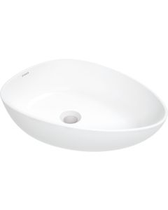 Deante Alpinia keraamiline valamu 35x47 cm pinnale paigaldatav valge CGA_6U5S