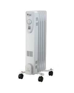 Õliradiaator GILS, 5 ribi, mudel OR-702-5, 1000 W