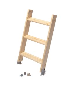 Pööninguluugi trepi lisajätk LEX/ISO; 3 astet; puit